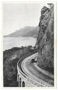 La Cote d'Azur La Route de la corniche Théoule et Trayas CPA animée non circulée - Picture 1 of 2