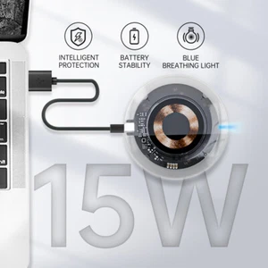 Wireless Charger 15W ast Wireless Charging Pad For iPhone 14/14 Plus 14 Pro Max - Picture 1 of 12