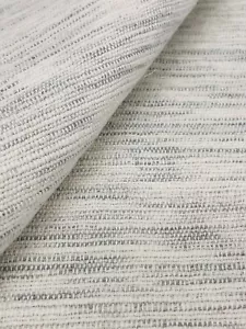 Mark Alexander Slubby Linen Strie Fabric- Ridgeline French Grey 0.75 yds M522/01 - Picture 1 of 4