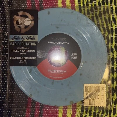 Freedy Johnston / Death Cab For Cutie Bad Reputation vinyl 7in NEW/SEALED - Image 1 of 3