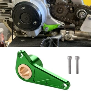 Green Aluminum Shift Shaft Brace Support For Kawasaki KLX110 KLX110L 2005-23 NEW - Picture 1 of 11