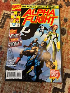 Marvel Comics Alpha Flight #3 1997 Comic Book - Picture 1 of 11