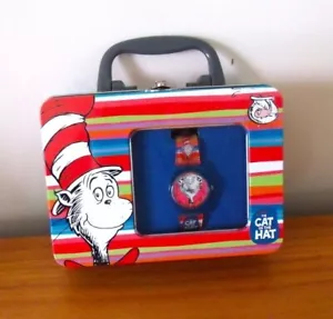 Dr. Seuss Cat in the Hat Watch in Tin NEW - Picture 1 of 4