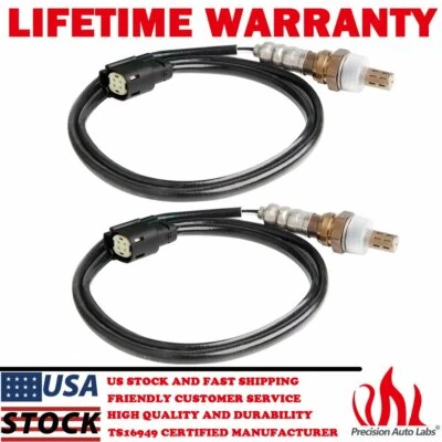 Sensor de oxígeno O2 aguas abajo 2 piezas para Ford F-150 3,5 L 3,7 L 2011 2012 2013 2014 EE. UU. Foto 1 de 4