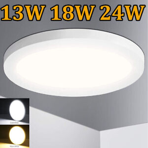 1-10x Led Ceiling Down Light Ultra Thin Flush Mount Kitchen Lamp Home Fixture