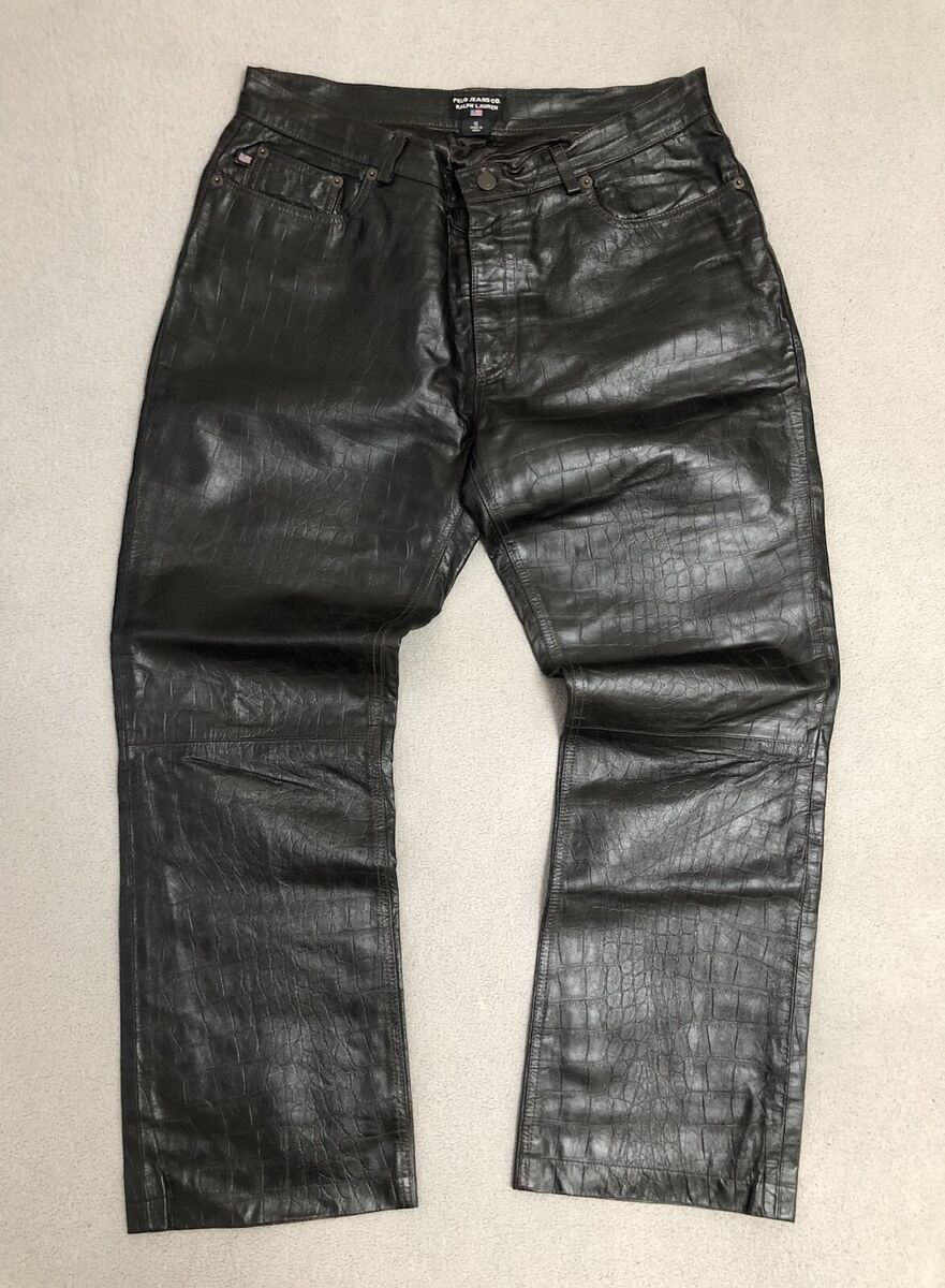 Polo Ralph Lauren Leather Pants for Men for sale - eBay Polo Ralph Lauren Leather Pants for Men for sale - eBay