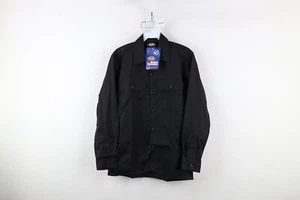 Deadstock Vintage Y2K 2004 Dickies Boys Large Workwear Mechanic Button Shirt - Picture 1 of 12