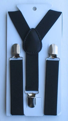 NEW Boys Girls Kids Child Children Clip on Y Back Elastic Suspenders US SELLER - Image 1 of 2