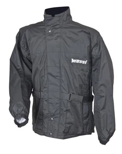 Men's Mossi RX-2 Rain Jacket Rain Coat Blue/Black Red/Black or Black - Picture 1 of 3