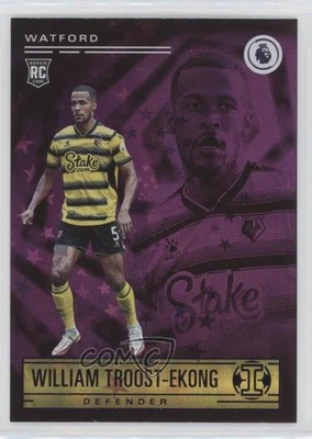 2021 Chronicles Base Premier League Purple Astro William Troost-Ekong Rookie RC - Image 1 of 2