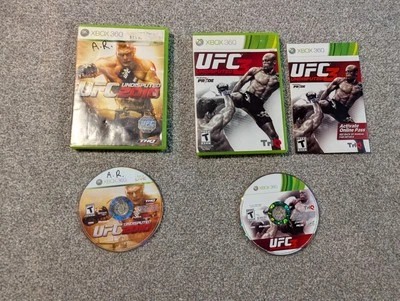 UFC Undisputed 3 + 2010 Microsoft Xbox 360 Videojuego Lote de 2 Probados  Foto 1 de 4