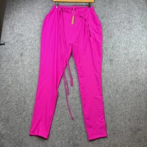 Skims Damen Leggings Fuscia Rosa Schnürung Größe 3XL Neu mit Etikett NEU - Bild 1 von 12