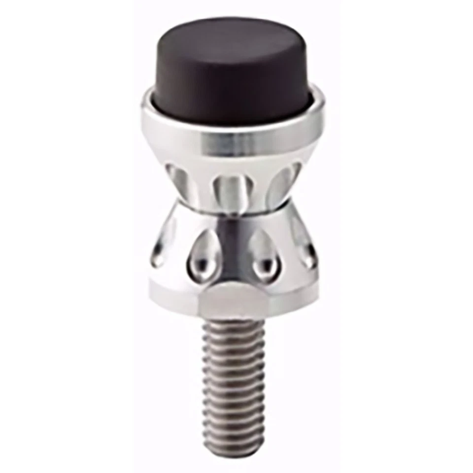 Ring Brothers Universal Billet Hood Adjusters; 1.25" Long; 5/16"-18 Thread; - Image 1 of 1