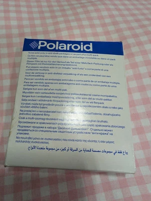 VINTAGE POLAROID TYPE 600 COLOR FILM-SEALED EXP. 02/01-NEW OLD STOCK 12 - Image 1 of 4