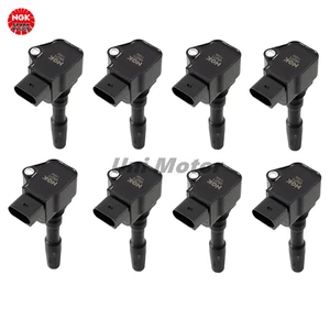 8 pcs OEM NGK Ignition Coil 079905110H For Audi S6 2013-2021 S7 2013-2018 4.0L - Picture 1 of 5