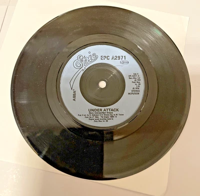 Abba, Under Attack / You Owe Me One - 1982 - 7 inch vinyl EPC A2971 - Image 1 of 2