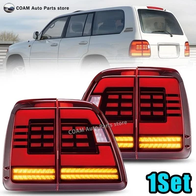 Luces traseras LED para montaje luces traseras rojas Lexus LX470 1998-2007 Foto 1 de 4