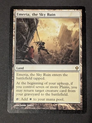 Emeria, The Sky Ruin Magic the Gathering MtG card Zendikar (3 of 4) - Image 1 of 2