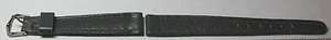 NOS Antique Vintage Grey Gray Leather Ladies Womans Watch Band 1/2" 2 for 1 - Picture 1 of 4