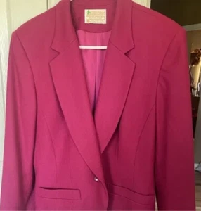 pendleton 100% virgin wool blazer Made In USA 12 - Picture 1 of 6