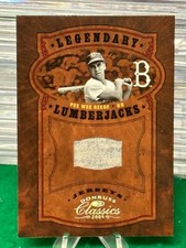 2005 Donruss Classics Pee Wee Reese Legendary Lumberjacks Jersey 1/1 Dodgers