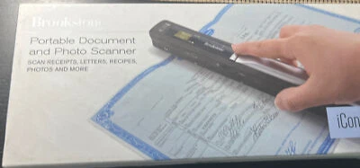 Brookstone iConvert Portable Document & Photo Scanner Receipts - Image 1 of 4