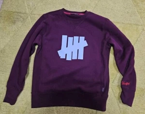 Undefeated Pullover Pulli Gr. S weinrot - Bild 1 von 3