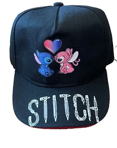 simyron Children's Cap Stitch Children's Baseball Cap Frozen Baseball Cap Black - Picture 1 of 1