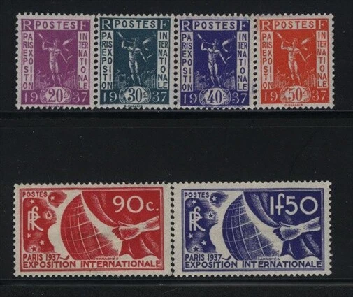 France Sc # 315-20  Hinged  Valued @ $ 45.70 US $$ - Image 1 of 1