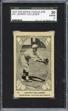 Johnny Kelleher 1922 Neilson's Chocolate V61 - Type 1 - SGC 30