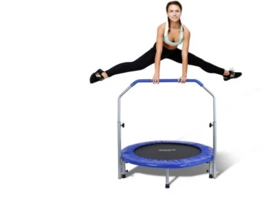 Trampolín SereneLife Sports tamaño adulto salto/fitness SLSPT409 Foto 1 de 4