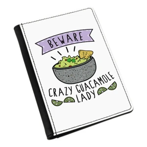 Beware Verrückte Guacamole Damen Passport Halter Abdeckung Schutzhülle Muttertag - Bild 1 von 1