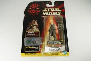 Star Wars Jar Binks Gungan Staff Figura Ep I Hasbro Nuevo #119 - Imagen 1 de 7