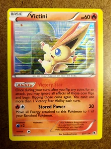 2013 Pokemon TCG Basic Victini BW Legendary Treasures FOIL HOLO RARE! 23/113 NP! - Bild 1 von 12