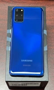 Open Box - Samsung Galaxy S20+ Plus SM-G986U 5G 128GB Unlocked - Blue - Picture 1 of 2