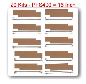 Kit 20 Elemento Riscaldante Ricambio 2mm + 20 PTFI per Sigillante Impulsi 16" PFS400 - Foto 1 di 1