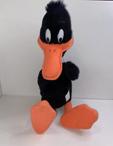 Vtg. Warner Bros Daffy Duck Plush Mighty Star Looney Tunes Stuffed Animal 1971 - Picture 1 of 12