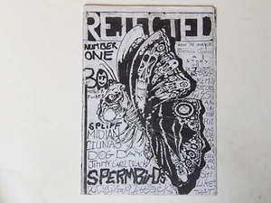 Rejected A5 Fanzine:  #1 1990  Spliff / Spermbirds / Midian - Imagen 1 de 3