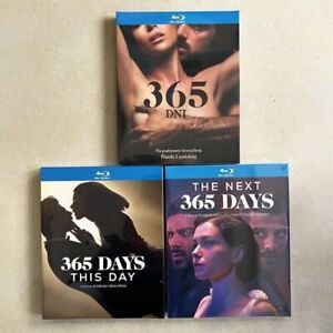 365 Days 1-3：The Movie (2020-2022) Blu-ray BD 3 Discs New Box Set All Region