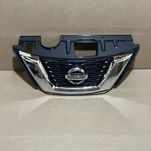 NEW for 2017-2020 NISSAN ROGUE Front Bumper Upper Grille Assembly & Emblem - Picture 1 of 5
