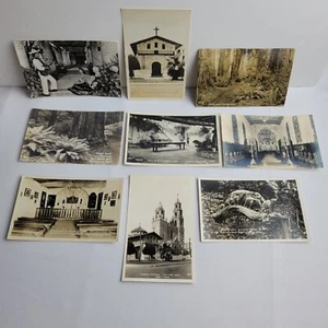 Lotto 9 RPPC Missione Padova Colline Will Rogers Elefanti California CA Cartolina - Foto 1 di 5