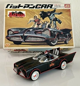 ๐ฅ RARE! Batmobile IMAI Model Kit Japan Built ๐ฅ BATMAN Adam West - Picture 1 of 12