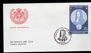 FDC SMOM 2002 Anniversary Of The Election Of Frà Antonie Mael De Vilhena - Picture 1 of 1