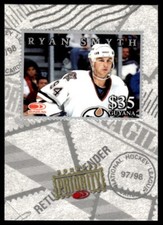 1997-98 Donruss Priority Stamps Ryan Smyth . Edmonton Oilers #NNO