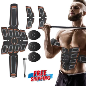 EMS Bauchmuskeltonungstrainer ABS Stimulator Fitnessmappe Fitnessstudio Gürtel - Bild 1 von 11