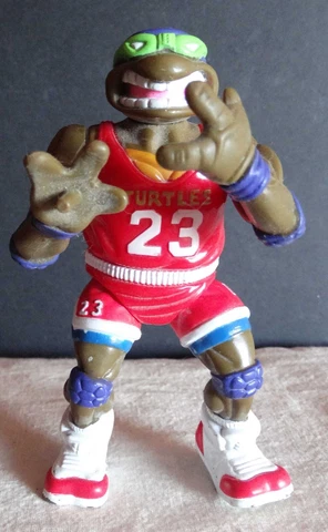 TMNT Teenage Mutant Ninja Turtles Michael Jordan Slam Dunkin Donatello 1991 Cover