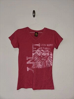 Vintage Disney The Lion King Broadway New York 97 Musical Tshirt Lg Made In USA - Image 1 of 4
