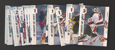 2002-03 BAP Between the Pipes He Shoots-He Scores Points Decoy Cards Set (20)