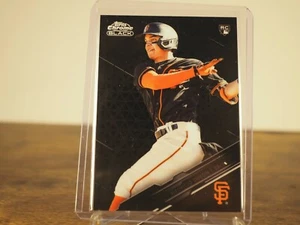 2020 Topps Black Chrome Mauricio Dubon Giants Rookie RC Base card 94 - Picture 1 of 2