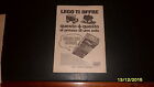 Advertising Italian Pubblicità: LEGO OFFERTA SPECIALE *1968*